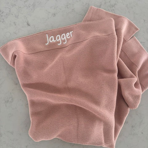 Personalised Baby Blanket