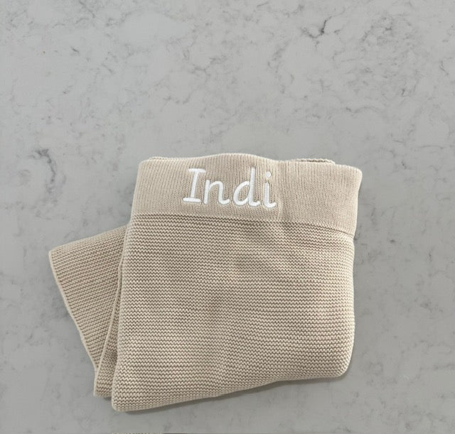 Personalised Baby Blanket